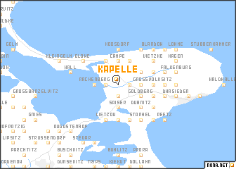 map of Kapelle