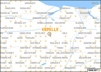 map of Kapelle