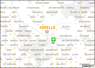 map of Kapelle