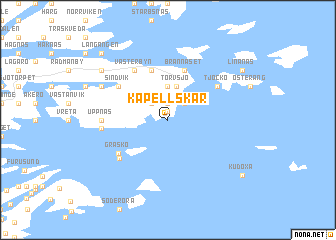 map of Kapellskär