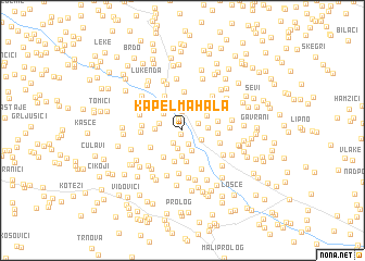 map of Kapel Mahala