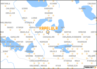 map of Kapelula