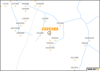 map of Kapemba