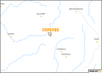map of Kapembe