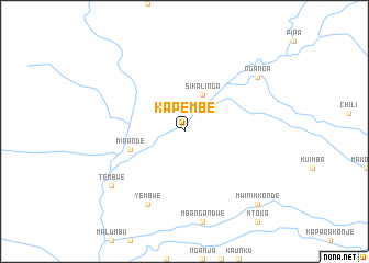 map of Kapembe