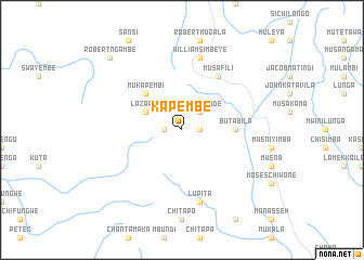 map of Kapembe