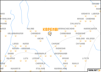 map of Kapembi