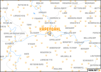 map of Kapendahl