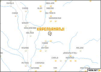 map of Kapendamanji