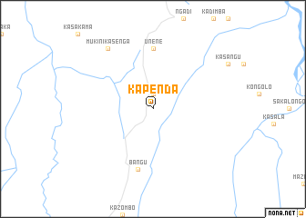 map of Kapenda