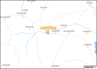 map of Kapenga