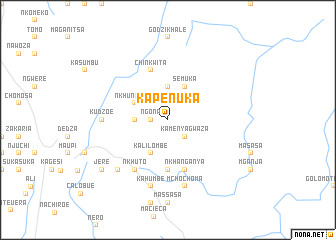 map of Kapenuka