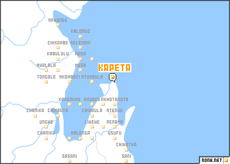 map of Kapeta