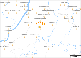 map of Kapey