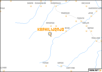 map of Kaphilijonjo