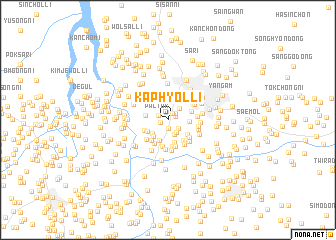 map of Kaphyŏl-li