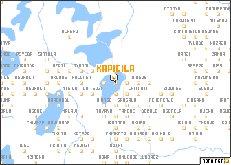 map of Kapicila