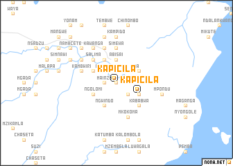 map of Kapicila