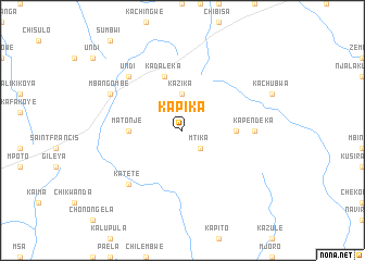map of Kapika
