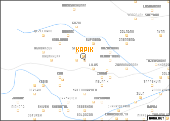 map of Kāpīk