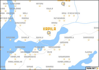 map of Kapila