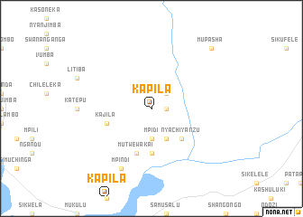 map of Kapila