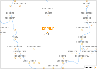 map of Kapila