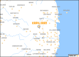 map of Kapilihan