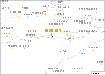 map of Kapilino