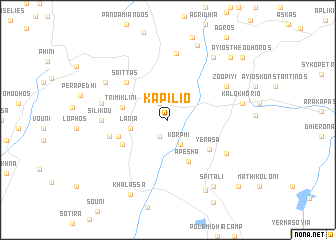 map of Kapilio