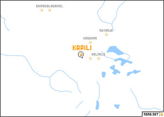 map of Kapili