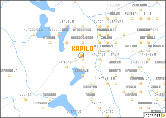 map of Kapilo