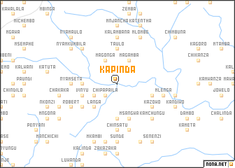 map of Kapinda