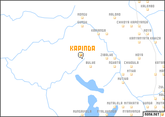 map of Kapinda