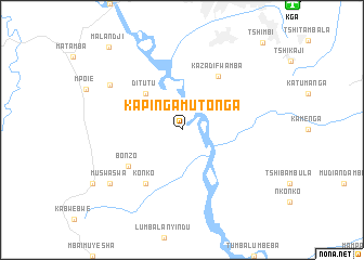 map of Kapinga-Mutonga