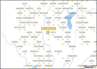 map of Kapinga