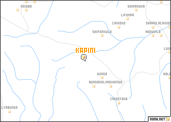 map of Kapini