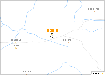 map of Kapin