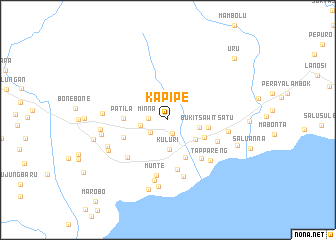 map of Kapipe
