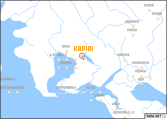 map of Kapiri