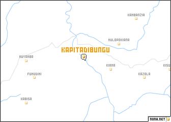 map of Kapita-Dibungu