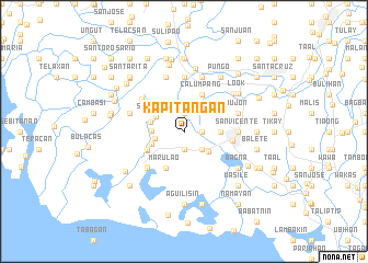 map of Kapitangan