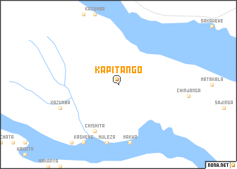 map of Kapitango