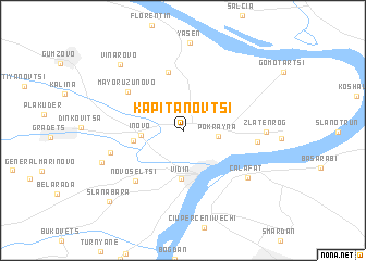 map of Kapitanovtsi