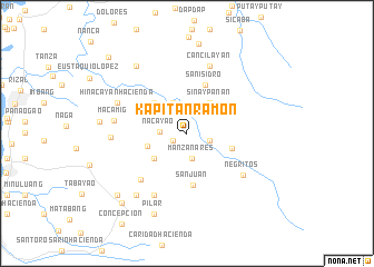 map of Kapitan Ramon