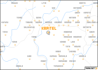 map of Kapitel