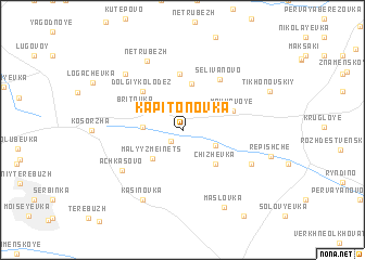 map of Kapitonovka