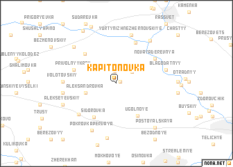 map of Kapitonovka