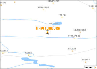 map of Kapitonovka