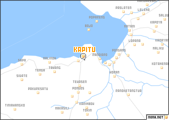map of Kapitu